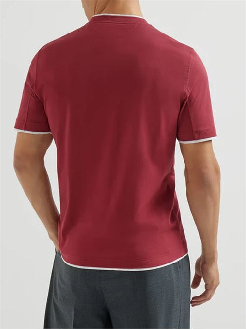 T-shirt in cotone BRUNELLO CUCINELLI | MR8337427CMK02